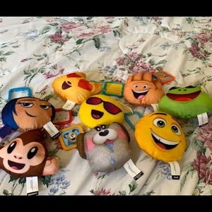 8 emoji movie mcdonalds toys bundle